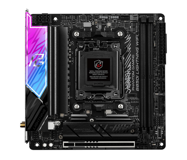 ASROCK Płyta główna B850I LIGHTNING WIFI AM5 2DDR5 ITX - 1511789 - zdjęcie 3